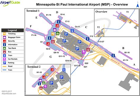 Training and Certification Options for MAP Map Of MSP Terminal 1